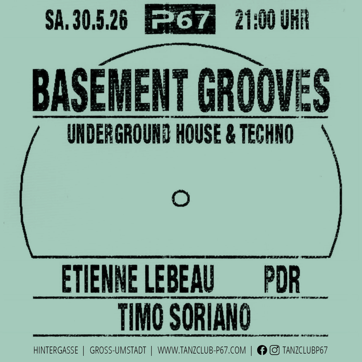 Flyer_BasementGrooves30052026_quadratisch